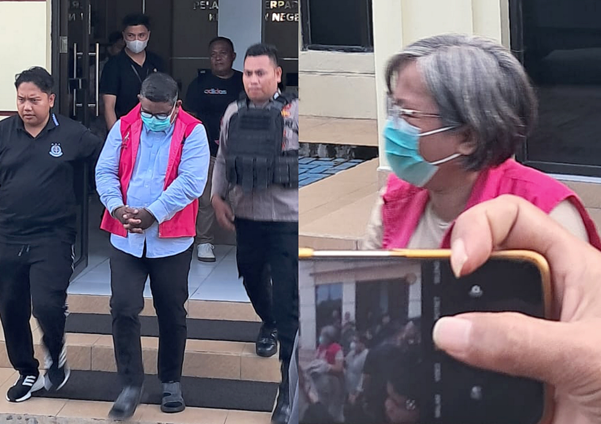 Eks Direktur Perumda Bangun Bitung Jadi Tahanan Kejari Bitung. (Foto: Ist)