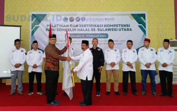 Pengukuhan DPW JULEHA Sulut. (Foto: Ridho)