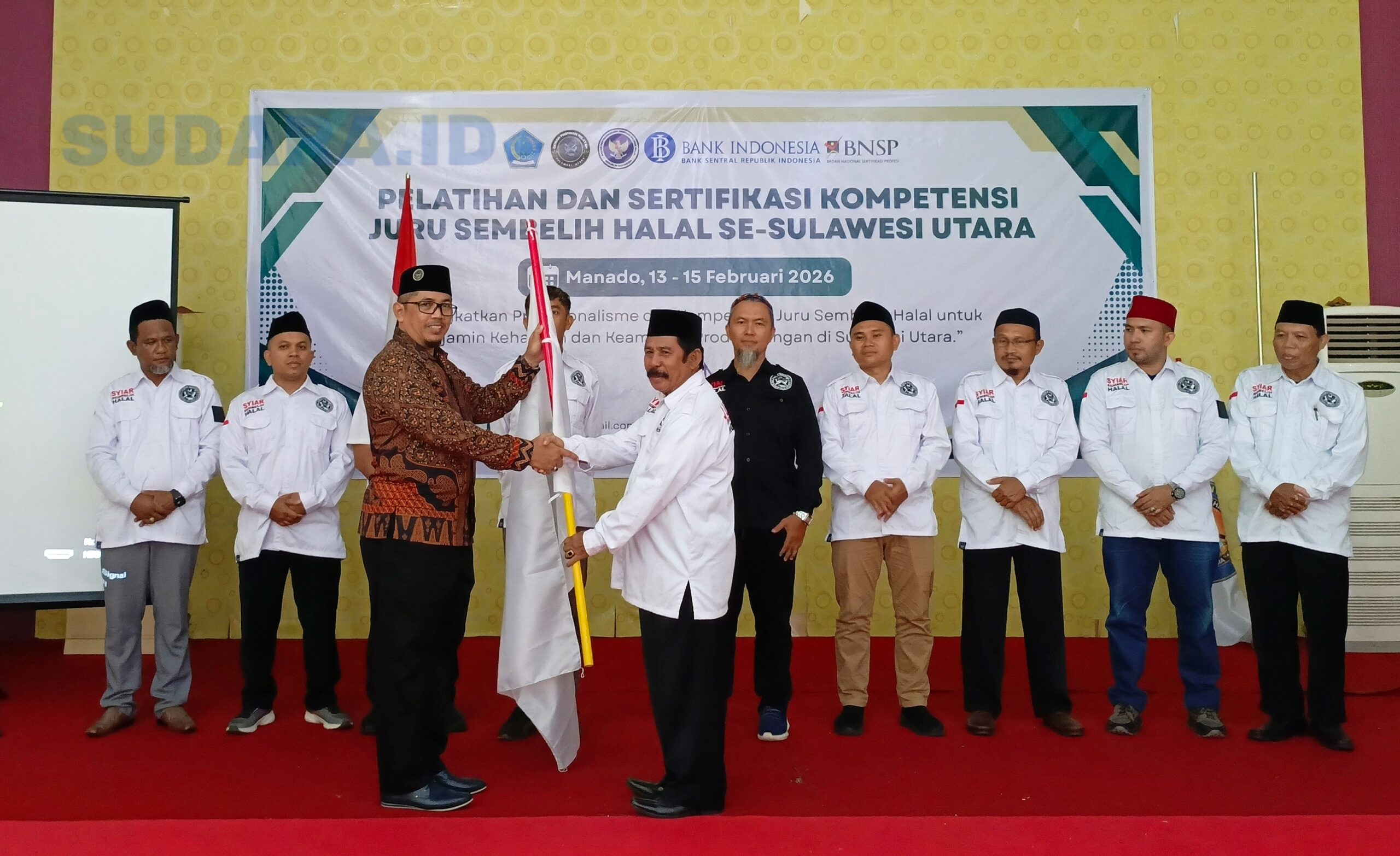 Pengukuhan DPW JULEHA Sulut. (Foto: Ridho)