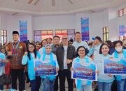 Aksi Bakti sosial Jaringan Solidaritas Nusantara berbagi kasih, jangkau warga Kelompok Rentan di Tondano Minahasa. (Foto: Ist)