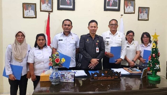 Hanya Jeda Beberapa Jam! Usai Lantik 83 Pejabat, Pemkot Bitung Kembali Tunjuk 7 Plt Lurah