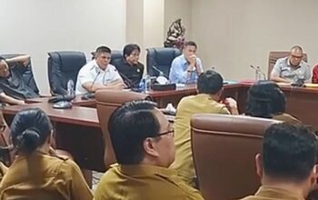 Rapat Finalisasi Ranperda RTRW Sulut. (Foto: Ist)