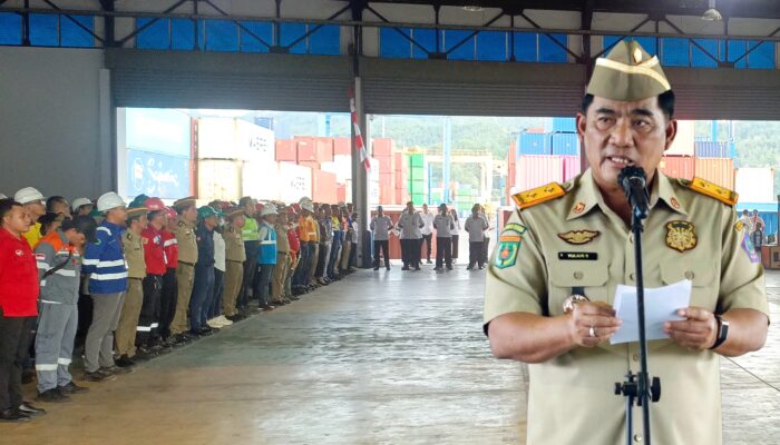 Pimpin Bulan K3 Nasional 2026 di Bitung, Gubernur Yulius Tegaskan K3 Adalah “Nilai” Bukan Sekadar Formalitas