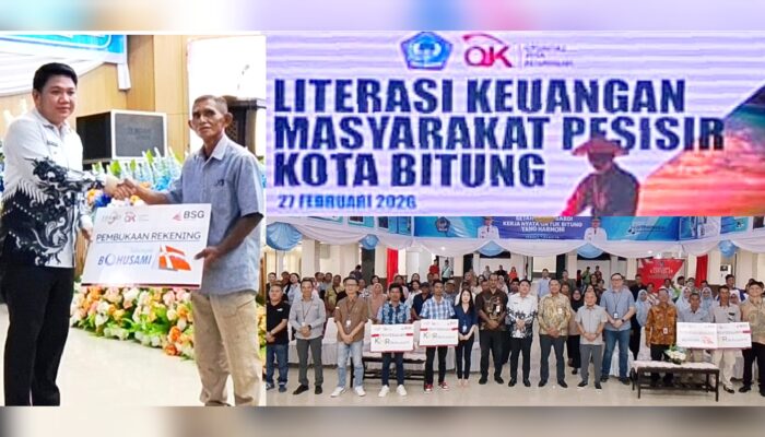 Sosialisasi GENCARKAN 2026: Randito Maringka Ajak Nelayan Bitung Cerdas Kelola Keuangan