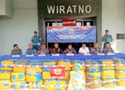 Press conference di Makodaeral VIII, Manado, Jumat (6/3/2026).