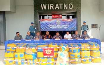 Press conference di Makodaeral VIII, Manado, Jumat (6/3/2026).
