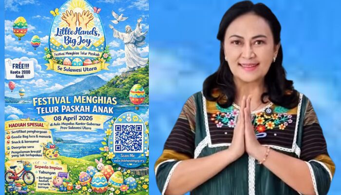 Buruan Daftar! Festival Telur Hias Paskah ‘Little Hand’s-Big Joy 2026’ Bareng Bunda Anik Yulius Selvanus Banjir Hadiah