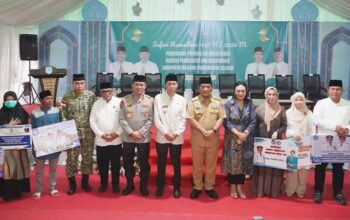 Gubernur Sulut, Yulius Selvanus saat gelar Safari Ramadan 1447 Hijriah di Bolsel. (Foto: Ist)