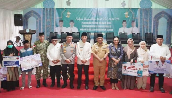 Safari Ramadan di Bolsel, Gubernur Yulius Kokohkan Pilar Kerukunan dan Kemandirian Daerah