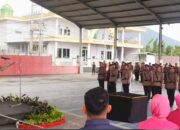 Kapolres Bitung, AKBP Albert Zai SIK MH, pimpin Sertijab, di Aula Aspol Pinokalan, Kota Bitung, Rabu (11/3/2026). (Foto: Ist)
