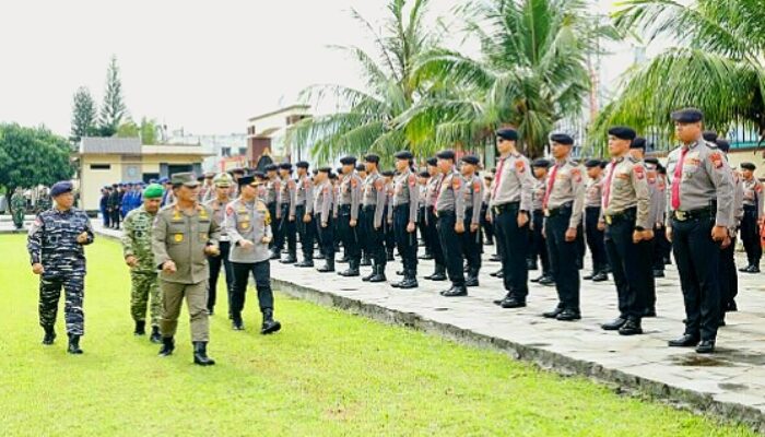Gubernur Yulius Pimpin Apel Operasi Ketupat Samrat 2026, 623 Personel dan 80 Pos Siaga di Sulut