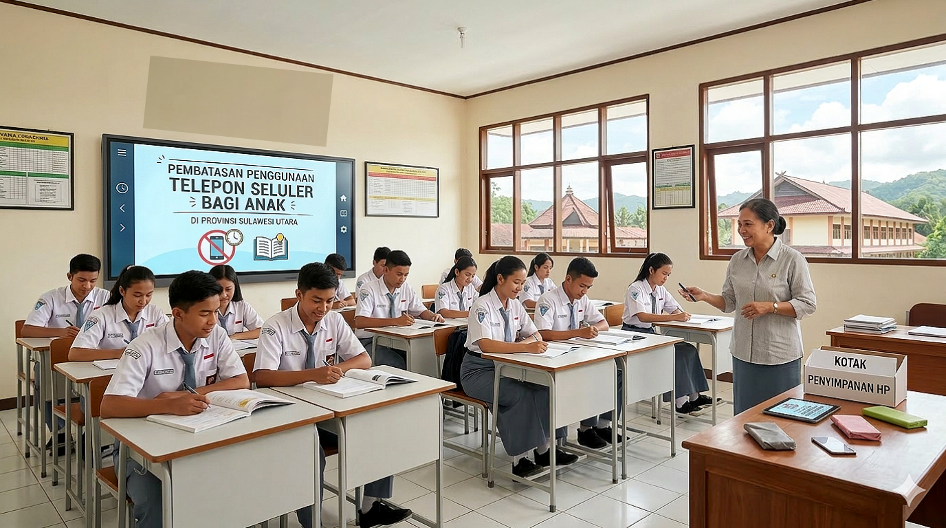 Ilustrasi KBM di Sekolah