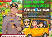 Flyer Tips Mudik Lebaran Aman dan Lancar 2026. (Foto: Ist)