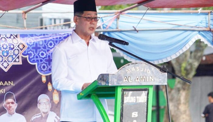 Hadiri Sholat Id 1447 H, Walikota Bitung: Maknai Momentum Idulfitri Jadi Energi Utama Pembangunan