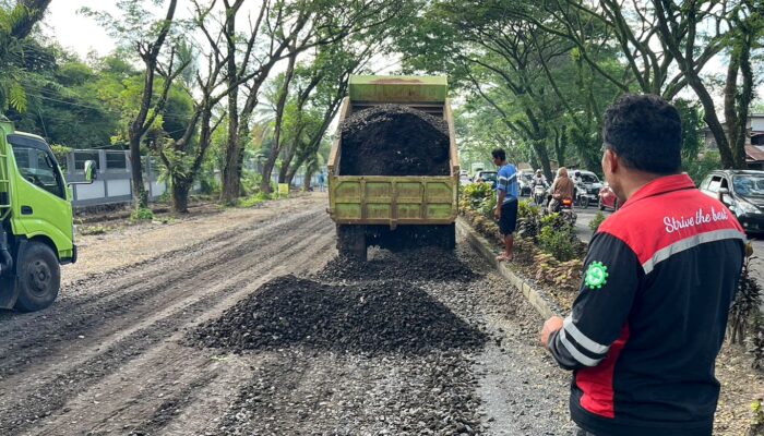 Sinergi Warganet Sulut, Gubernur Yulius Eksekusi Perbaikan Jalan Provinsi Ir. Soekarno di Minahasa Utara