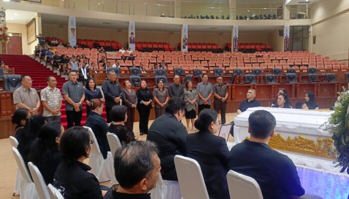 Penghormatan Terakhir DPRD Sulut untuk Eks Legislator Ir Berty Solang: Sosok Dedikatif Pertanian Daerah