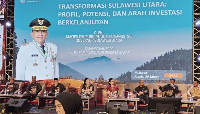 Investasi Sulut Tumbuh 35,6%, Gubernur Yulius Bidik Ekspansi Investor di PSBM Makassar 2026