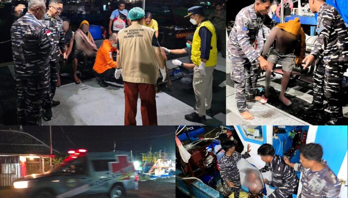 Aksi Sigap Satrol Kodareal VIII: Evakuasi Korban Kebakaran KM Anaiah di Perairan Bitung-Ternate