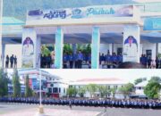 Upacara Bendera dan Apel KORPRI Pemkot Bitung perdana usai Libur Lebaran 2026: Wakil Walikota Bitung, Randito Maringka S Sos tegaskan ASN menjadi garda terdepan implementasikan dilapangan aturan tentang Larangan Media Sosial Anak dibawah isi 16 tahun dan pembatasan penggunaan ponsel di sekolah. (Foto: Istimewa)