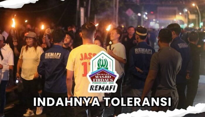 Remaja Masjid dan Panji Yosua Kawal Pawai Paskah di Manado, Wujud Nyata Toleransi