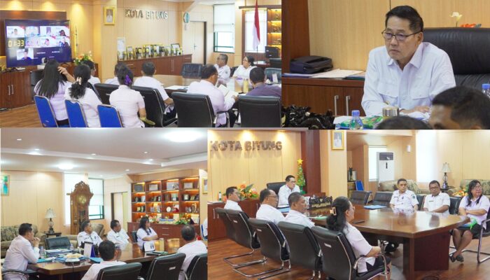 Bitung Masuk Tren Positif, Walikota Hengky Paparkan Strategi Tekan Pengangguran di Kemendagri