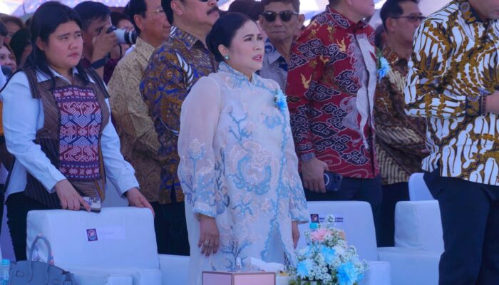 Istri Menteri PKP Shinta Triastuti Sirait Ikuti Prosesi Ibadah Raya Paskah Nasional 2026 di Manado