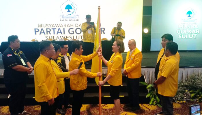 Musda XI: MEP Terpilih Jadi Ketua Golkar Sulut Gantikan CEP, Bahlil Ingatkan Jangan Ada Politik Panjat Pinang