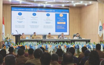 Perkuat Tata Kelola SDM, Pemkot Bitung gelar Sosialisasi Manajemen Talenta ASN bersama jajaran pimpinan BKN RI. (Foto: Istimewa)