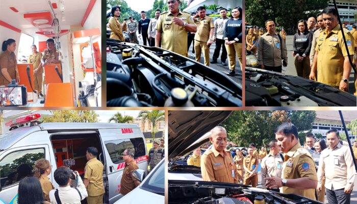 Benahi Aset Daerah, Gubernur Yulius Selvanus Audit Massal Kendaraan Dinas Sulut