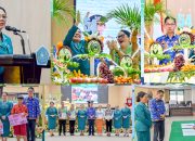 Ellen Honandar-Sondakh di Puncak HKG PKK ke-54 Bitung: Mengabdi Tanpa Batas lewat Semangat Gotong Royong. (Foto: Dok. Istimewa/SUDARA.ID)