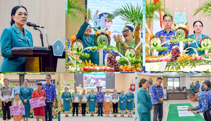 Puncak HKG PKK ke-54 Bitung: Ellen Honandar Gelorakan Kemandirian Kader Lewat Semangat Swadaya