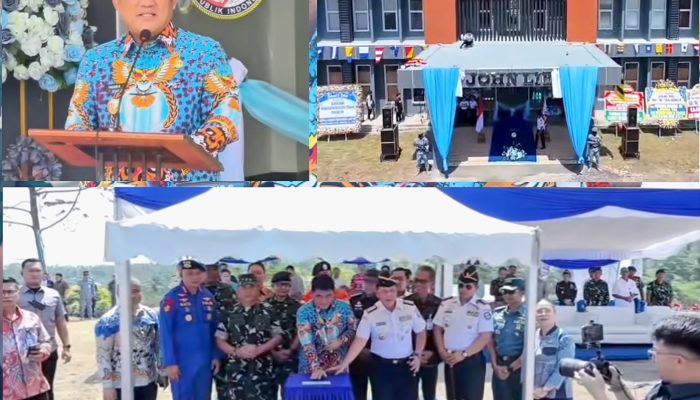 Gubernur Yulius Resmikan Gedung ‘John Lie’ Bakamla RI, Pertegas Sulut Beranda Maritim NKRI