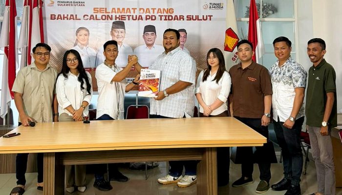 Resmi Maju Bursa Ketua TIDAR Sulut, Standius Bara Prima Usung Gerakan Inklusif Berorientasi Aksi