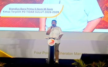 Ketua PD TIDAR Sulut, Standius Bara Prima. (Foto: Ridho L Tobing)