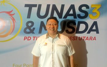 Ketua Pengurus Cabang (PC) TIDAR Kota Bitung, Ronald Gunawan Kansil. (Foto: Ridho L Tobing)