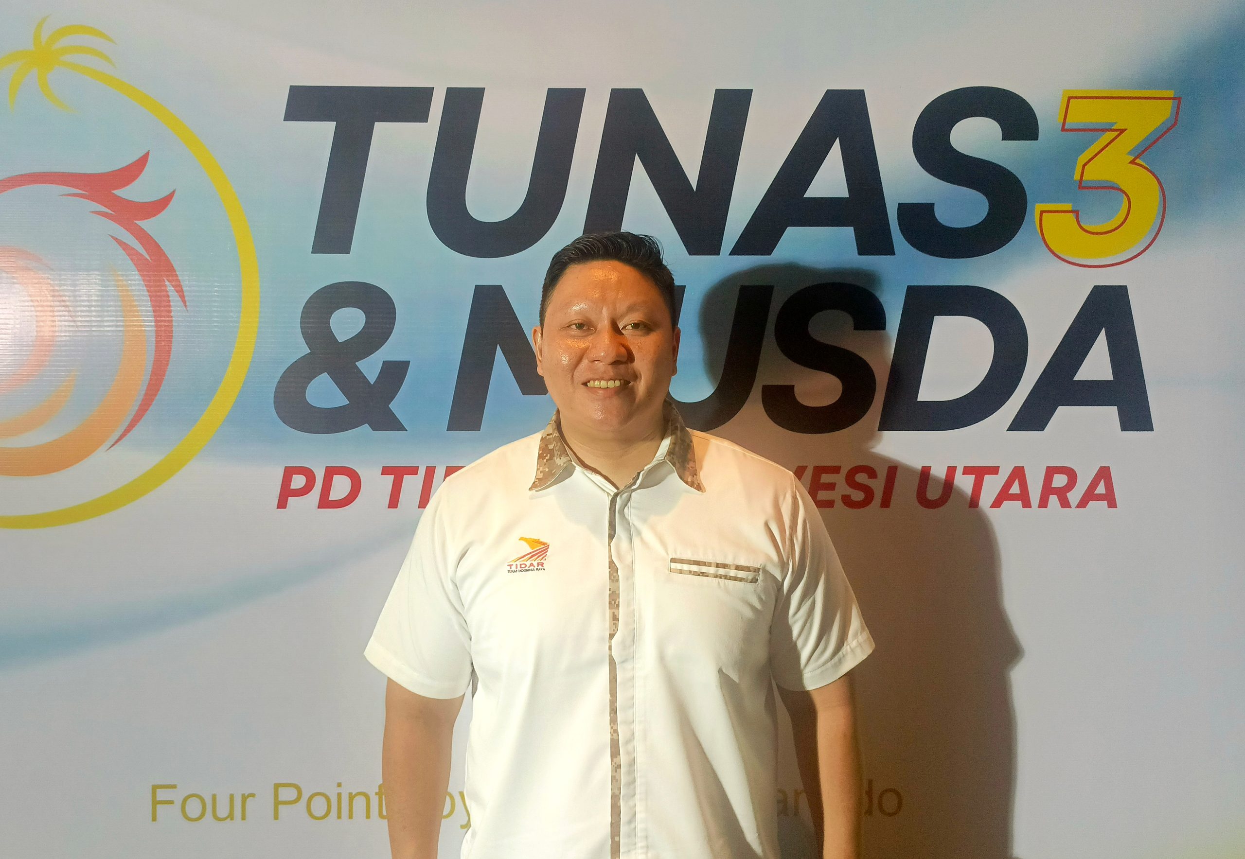 Ketua Pengurus Cabang (PC) TIDAR Kota Bitung, Ronald Gunawan Kansil. (Foto: Ridho L Tobing)