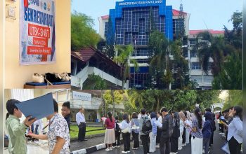 SUKSES: Pelaksanaan UTBK-SNBT Unsrat 2026 berakhir hari ini, Kamis (30/4). (Foto: Dok. Istimewa)