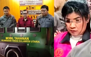 Aspidsus Kejati Sulut, Zein Yusri Munggaran, saat memberikan keterangan pers terkait penahanan Bupati Sitaro, Chyntia Kalangit, dalam kasus dugaan korupsi dana bencana Gunung Ruang, Rabu (6/5/2026). (Foto: Istimewa)