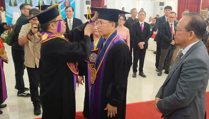 WR IV Prof Steenie Wallah Dikukuhkan Jadi Guru Besar Unsrat, Usung Inovasi Beton Geopolimer 