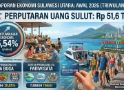 PRIMADONA EKONOMI. Geliat kuliner dan pariwisata menjadi magnet utama pertumbuhan ekonomi Sulawesi Utara yang mencapai 5,54 persen di awal tahun 2026. (Foto: SUDARA.ID)