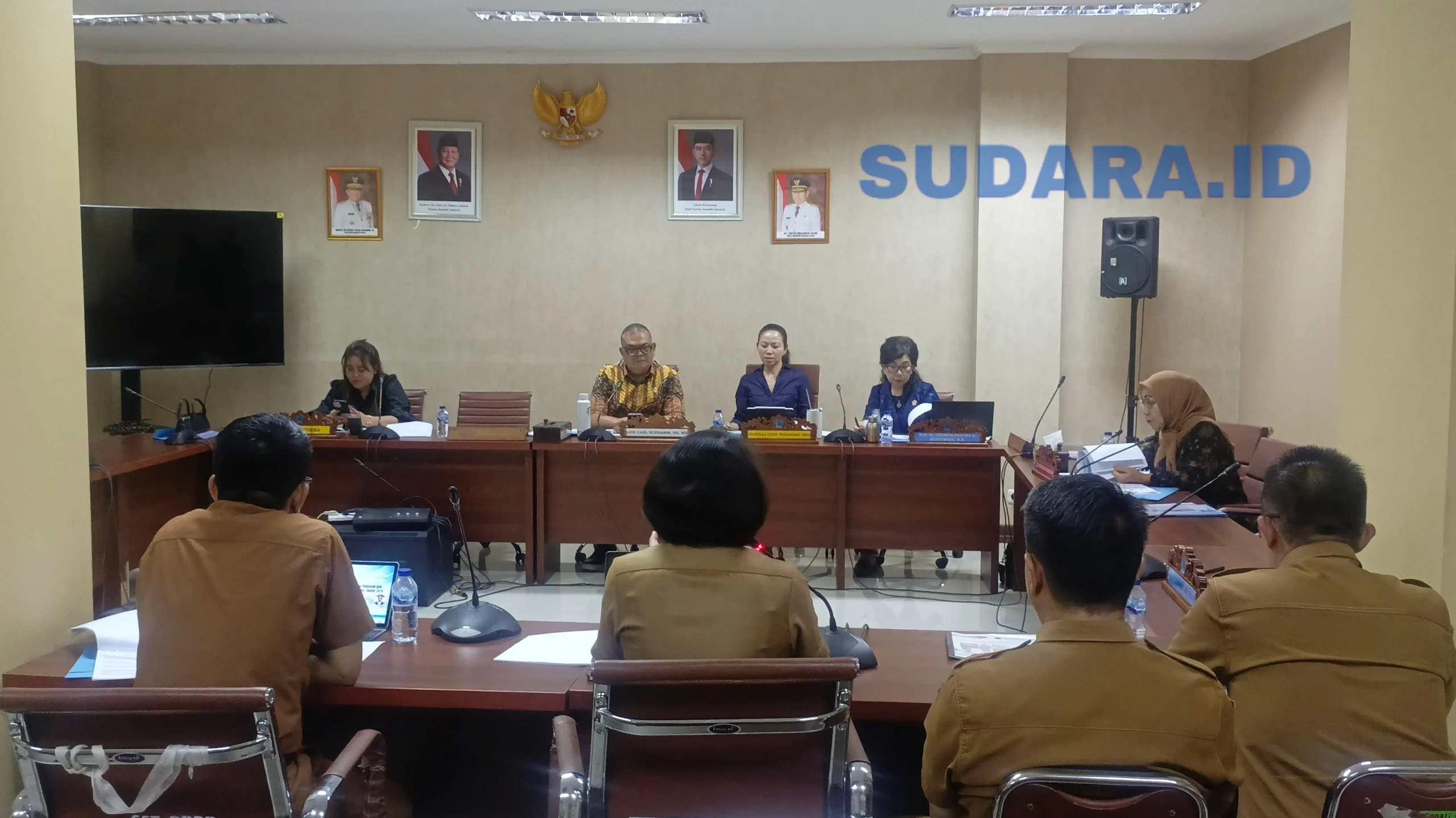 RDP Komisi IV DPRD Sulut dengan Dinas Pendidikan Daerah Sulawesi Utara, Senin (11/5/2026). (Foto: Ridho L Tobing)