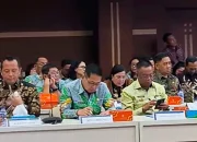 Walikota Bitung Hengky Honandar SE saat menghadiri forum Dedicated Team Meeting RIRU Sulut di Kantor Perwakilan BI Sulawesi Utara, Kamis (21/5/2026). (Foto: Dok. Istimewa)