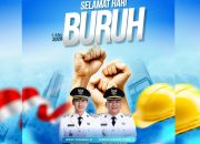 Sinergi untuk Bitung Sejahtera. Selamat Hari Buruh Internasional 2026! Bersama HHRM, kita wujudkan hubungan industrial yang harmonis: Buruh terlindungi, investasi bertumbuh, ekonomi kota semakin tangguh. (Foto: Istimewa)