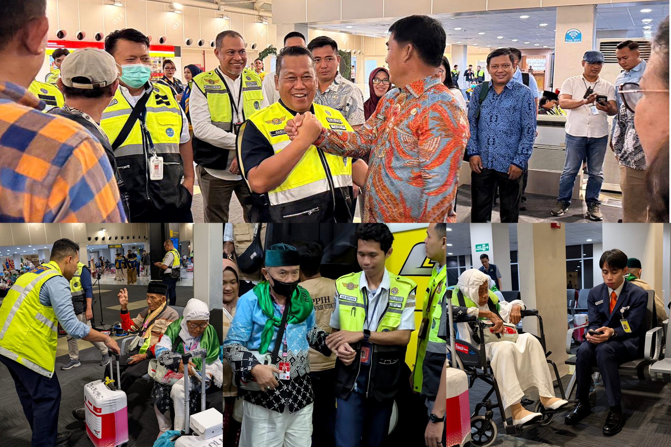 Otoritas Bandara Wilayah VIII Manado pastikan perjalanan Haji 1447 H/2026 berjalan lancar. (Foto: Istimewa)