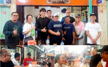 DARI JAROD UNTUK PUBLIK: Memilih suasana "Parlemen Jalanan" di Kopi Jarod, Ambar Suryoko serap aspirasi dan perkuat transparansi komunikasi terkait isu strategis kebandaraan di Sulawesi Utara. (Foto: Ridho L Tobing/Dok. Istimewa)
