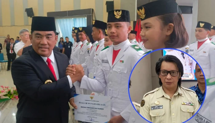 Gubernur Yulius Serahkan Langsung Piagam Paskibraka Sulut 2025, PPI Sulut: Ini Pertama Kali!