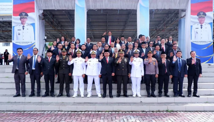 Wawali Randito Maringka Gaungkan Pesan ‘Jangkar Moral’ di Harlah Pancasila Kota Bitung