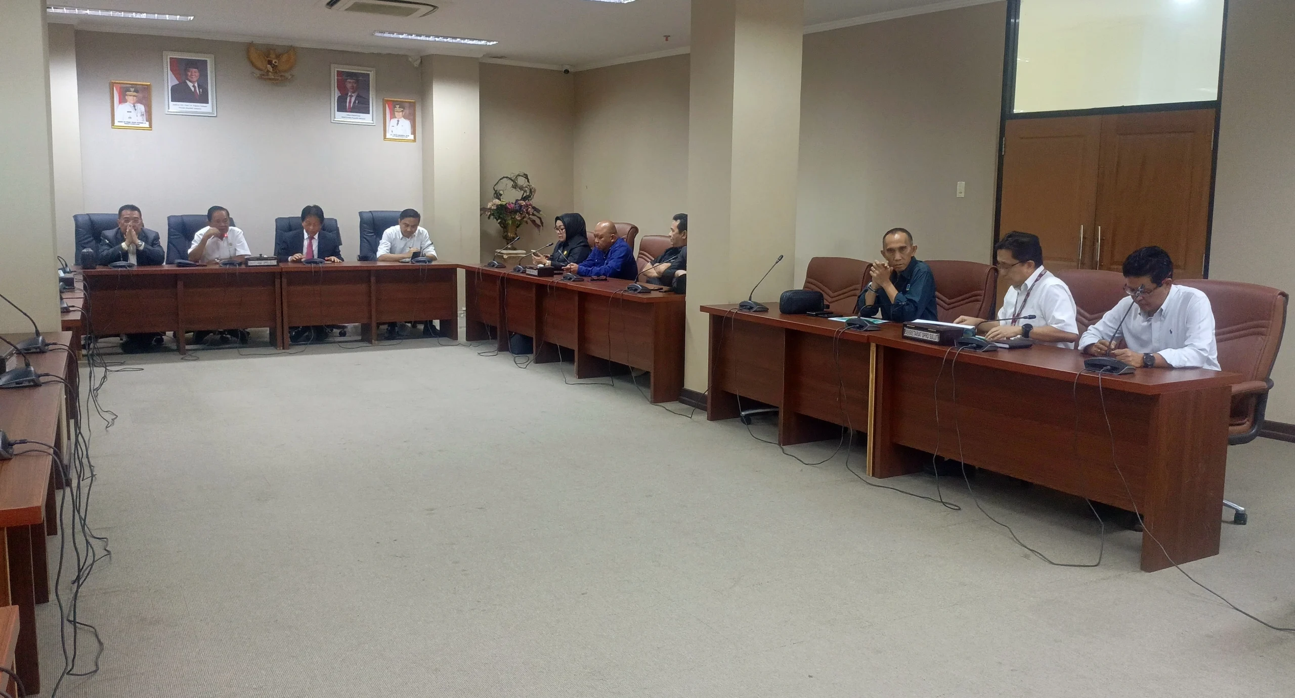 RDP Komisi III DPRD Sulut dengan PT. MSM, BPJN Sulut, Pemprov Sulut dan Perwakilan Masyarakat. (Foto: Ridho L Tobing)