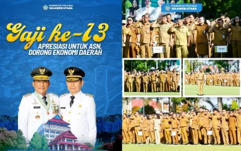 Sah! Pemprov Sulut resmi mencairkan anggaran sebesar Rp70 Miliar untuk dana Gaji Ketiga Belas mulai hari ini, Kamis (4/6/2026). (Foto: Istimewa)
