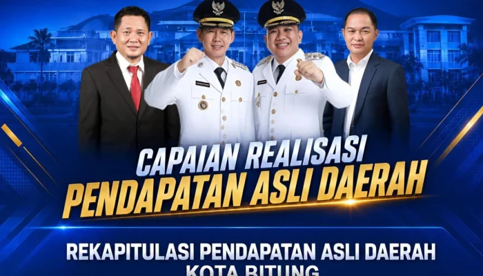 Geliat Fiskal Era HHRM, Bapenda Rilis PAD Pemkot Bitung Per Mei 2026 Tembus Rp47,8 Miliar